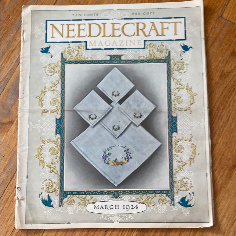 Vintage Needlecraft Magazine March 1924